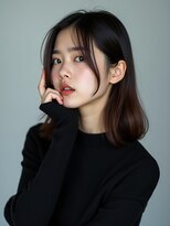 エレクシィ(ELEXY)&nbsp;ダークブラウン　ロブスタイル