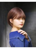 丸みショート/ショートボブ/ミニボブ/表参道