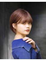 ロビー 表参道(ROBBY) 丸みショート/ショートボブ/ミニボブ/表参道