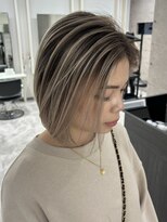 ウル 岡山駅店(ULu.)&nbsp;ハイライトハイトーンダブルカラー20代30代40代ULu岡山