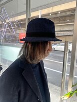 キング(K!ng) 縮毛矯正髪質改善ハイライトレイヤーカット枚方美容室エクステ