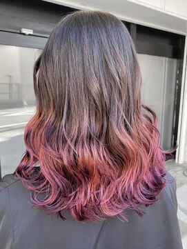 ミル(1001 mille) イルミナカラー/イヤリングカラー/カラー/裾カラー