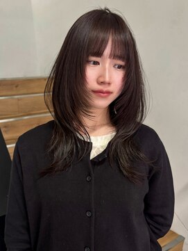 ヨーク(YOKE) レイヤーカットフェイスレイヤーミディアムレイヤー