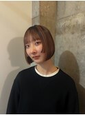 顔まわりレイヤー　ミニボブ