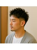 SOUPREXツーブロックショート　20代 30代 40代 50代 60代