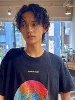 キャンバス バイ ネオリーブ 横浜西口(Canvas by neo.)&nbsp;横浜★センターパートの縦落ちツイストスパイラル