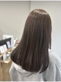 ナチュラルブラウン/バイカルテ/トリートメント/京橋/個室美容室
