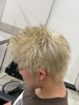 エイト ヘアサロン 渋谷本店(EIGHT) ハイトーン×スパイキーショート