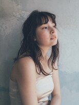 ニュイ 茨木店(nui +)&nbsp;黒髪/クラゲヘアー/オリーブグレー/小顔/ココアベージュ/茨木