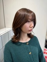 ラヴィズム(LUVISM) 顔周りレイヤー/ダブルカラー/髪質改善/ケアブリーチ万代新潟駅