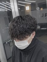 オーバル ジングウマエ(OVARL jingumae)&nbsp;細かめ波巻きパーマ