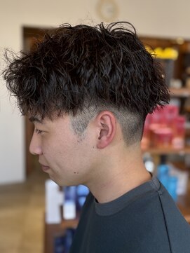 サラビューティーサイト 志免店(SARA Beauty Sight) 【琉希也style】ツイストスパイラル/メンズパーマ