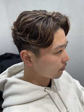 コウキカミヤ 栄(KOUKI KAMIYA) メンズハイライト/メンズカット/メンズパーマ