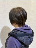 夏の大人ショートカット/乾かすだけ簡単ヘアスタイル