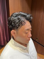 ヘアモードキクチ 日本橋室町店&nbsp;日本橋室町　ウェーブパーマ　ビジネスヘア