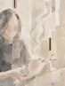 カット+カラー+間 spa(トリートメント、クレンジングヘッドスパ付)