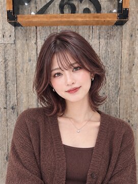 アース 熊本光の森店(HAIR&MAKE EARTH) ミディアムレイヤー