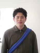 プールサイド(POOLSIDE)&nbsp;スパイキーショート　ピンパーマ　アップバング　博多区　東区