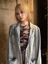 ナナ(NANA)&nbsp;レイヤーカット/ウルフカット/ダブルカラー/ブリーチ/髪質改善