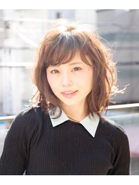 アリン(allin) mediumbob×イルミナヌーディーカラー