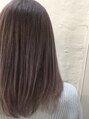 ティンク 藤沢店(Tink) ピンクアッシュの透明感カラー