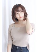 【Luccica PARIS sayumi】ゆるウェーブ大人ボブ