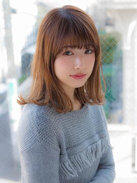 ルティア 池袋(Lutia) 厚めバング ライトブラウン