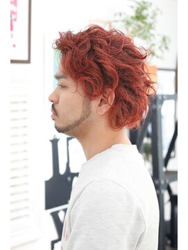 ショウザバーバー(SHOW the Barber) ◆ワイルドレッドミディ<SHOW the Barber>