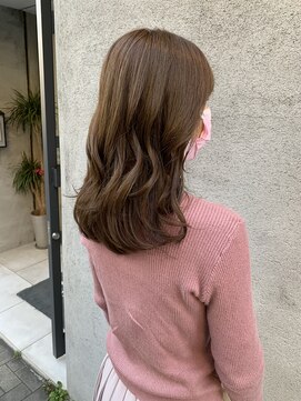 スイート ヘアデザイン(Suite HAIR DESIGN) 【　Suite　】大人可愛い☆透明感シアーオリーブブラウン
