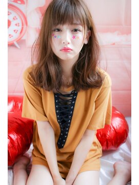 マーリャヘアー(mallia hair) くびれ外ハネミディアム☆彡