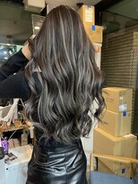 ラフ 難波店(LAFF)&nbsp;#黒髪#ボブルフ#ネビージュ#小顔#ワンレン