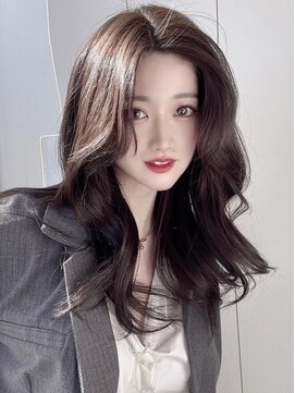 アイティーバイアルバム 藤沢店(IT by ALBUM) ワンホンヘア_アースカラーくびれヘアツートンカラー_8934