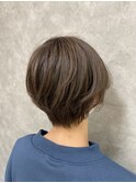 【東三国/新大阪】ショート×ミルクティーベージュ