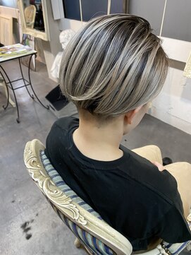 セロ(SELO) ホワイトグレーバレイヤージュ