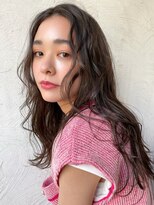 エース (ACE) ACE 横浜 暗髪カラー×パーマ風×ロングレイヤー