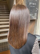 プラン(plan)&nbsp;ブラウン × ベージュ