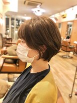スニップ(Snip) 30代40代大人可愛い小顔丸みショートボブ