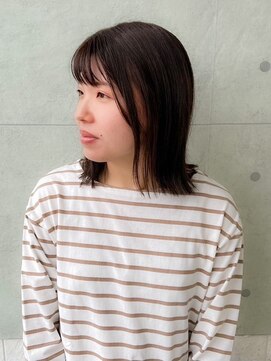 ロンド ヘアー(Rondo. Hair) ナチュラル外ハネミディアム