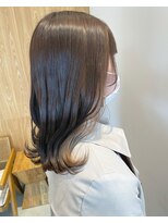 トリート 市川店(TREAT)&nbsp;イヤリングカラー×ミルクティーベージュ_市川