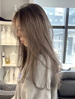 ソル オモテサンドウ 表参道 青山(SOL . OMOTESANDO) ミルクティーベージュダブルカラーケアブリーチインナーカラー