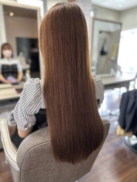 ジウ 上通り(JIU) 20代30代小顔ゆるふわロングオージュア髪質改善