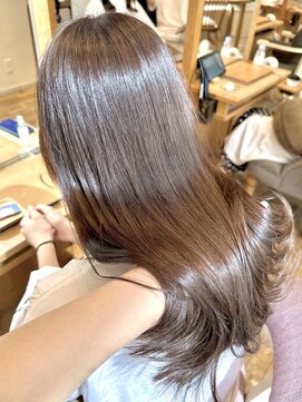 バイオレット 表参道店(Violet) 艶増し！ナチュラルグレージュ×波巻きくびれレイヤーカット