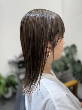 ナチュレル(NATUREL) 30.40.50.60代/白髪ぼかしハイライト/ミディアムレイヤー[江坂駅