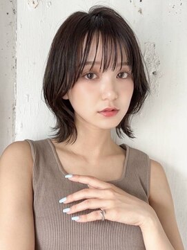 ソヨン なんば(SOYON) 束感バング★小顔レイヤーボブ