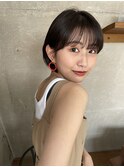 マッシュショート梅田ショート黒髪ショート大人ショート