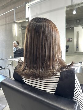 ラック(LUCK) レイヤーロング/バレイヤージュ/シルキーベージュ/船橋