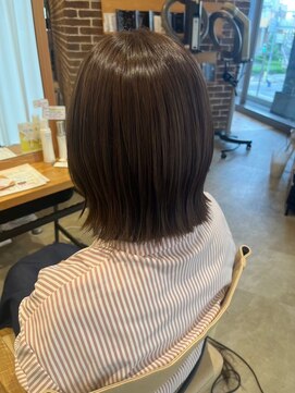 ヘアーエスクールステラ(hair S.COEUR stella) 肩につかないボブ