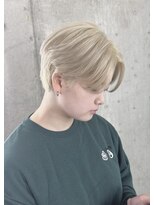 ドアベルヘアリビング(Door Bell hair Living)&nbsp;ハイトーンハンサムショート