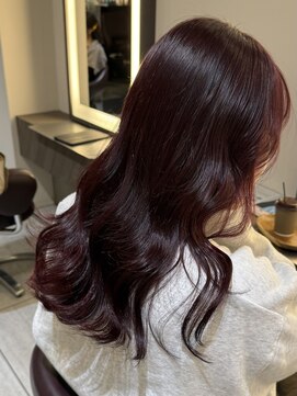 インプレッション(impression produced by LA’BO) 【札幌/impression佐藤】育てるカラー/ワインレッドカラー/赤髪