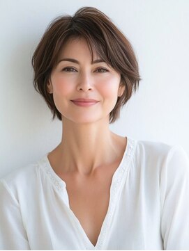 e.m.a プレミアムビューティーサロン 栄駅店(e.m.a PREMIUM BEAUTY SALON) ボブ/イメチェン/外ハネボブ/美髪/ワイドバング/髪型